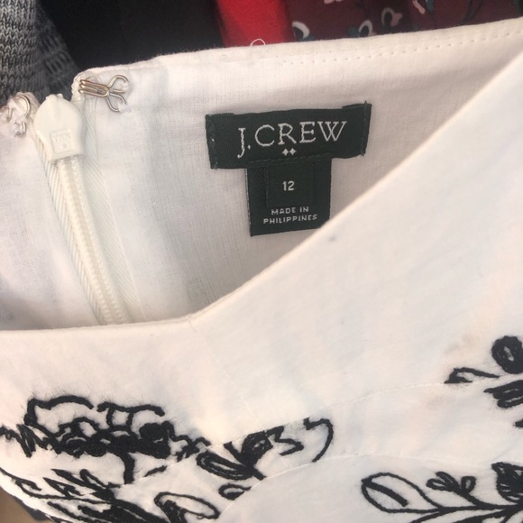 Jcrew White Summer Dress - Picture 3 of 3